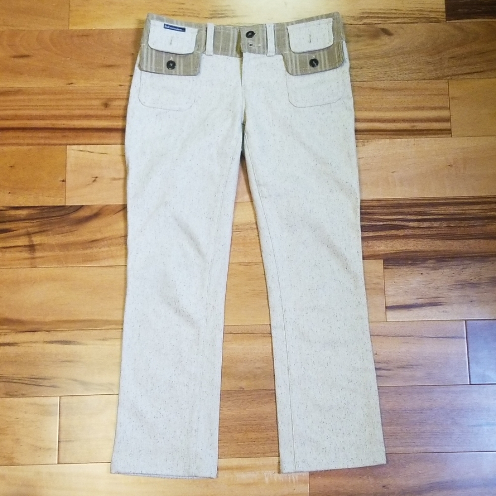 Dolce Gabbana Wool Silk Pants